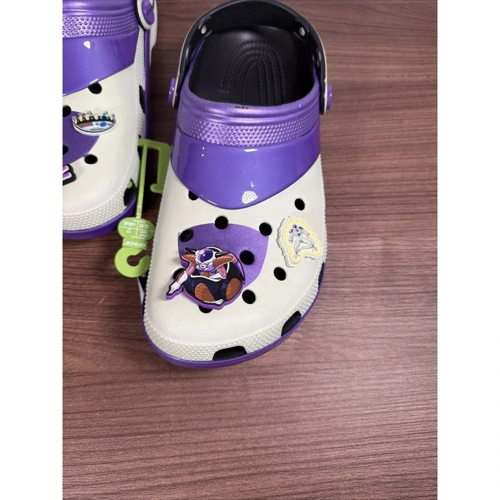Crocs Dragon Ball Z Frieza Purple Classic Clogs‎ Unisex Adults MSRP $70